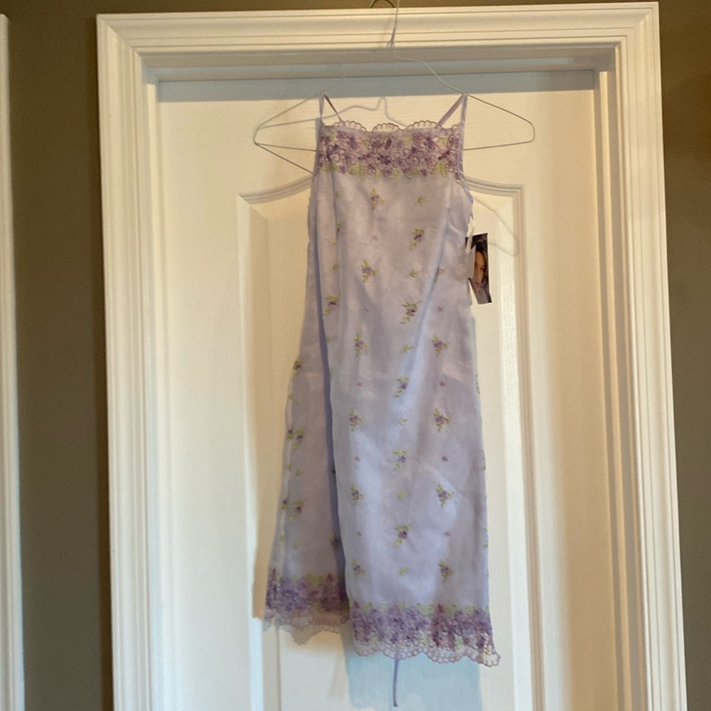 Purple dress